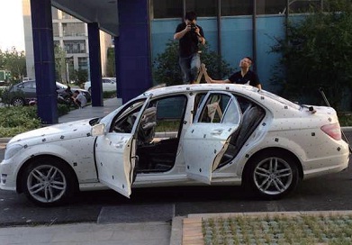 汽車、船模等大型物體掃描
